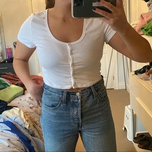 White tshirt from Aritzia